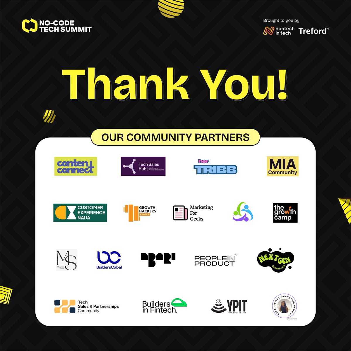 No-code Tech Summit tweet media