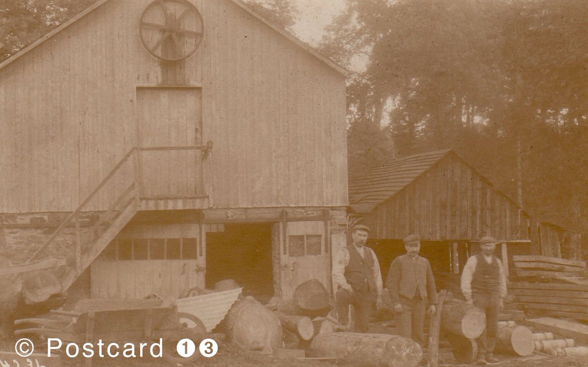 postcard13's tweet image. #ThickTrunkTuesday
Unidentified RP postcard of a sawmill processing the tree trunks into sawn timber.
#sawmill
#timber
#postcard
#oldpostcard