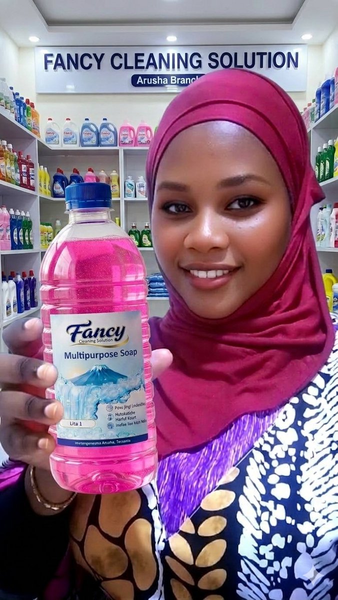 Fancy cleaning solution tweet media