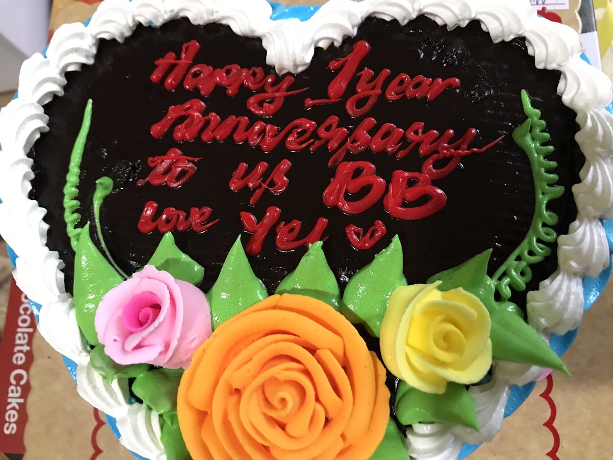 MarielRebio's tweet photo. Simple celebration of our 1 year anniversary and 46th birthday of my bb love @LanceYel4ever ♥️♥️♥️♥️ thank you for everything Mr. Wagner 😘😘😘😘 https://t.co/oZzTPGJVFY