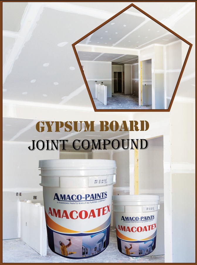 AmacoPaints's tweet photo. GYPSUM COMPOUND: ikoreshwa muguhuza board za Gypsum ,ndetse ikoreshwa cyane mukuringaniza ibikuta byinzu yawe.

GYPSUM COMPOUND: It is specifically used to fill gaps between gypsum boards (drywall), covering joints and screw heads to create a smooth, continuous surface. https://t.co/dfsa4oBVkZ