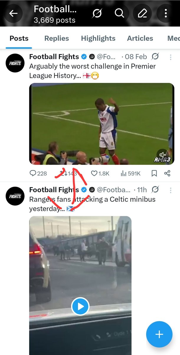 Football Fights tweet media
