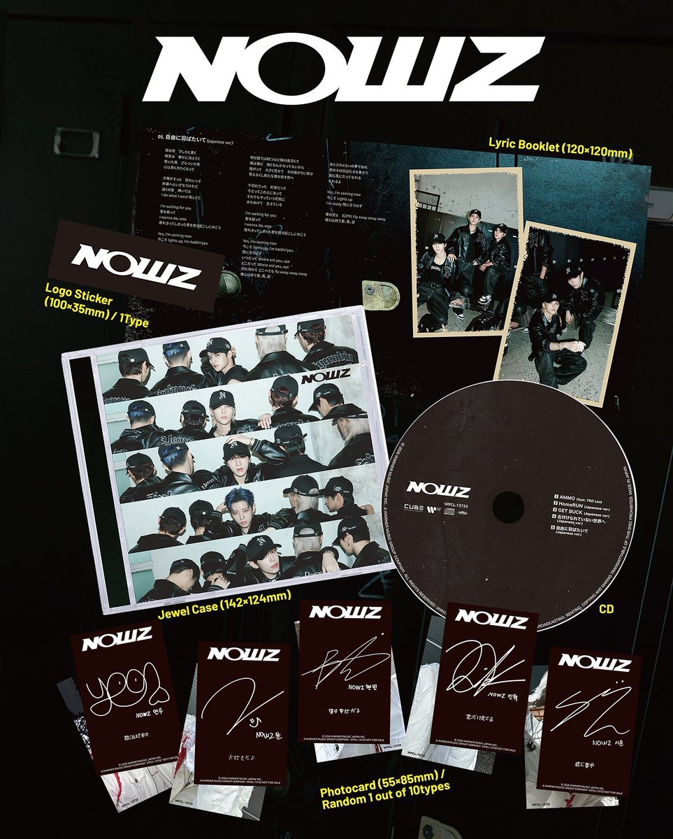 animateISO's tweet photo. #NOWZ 初の日本盤EP【NOWZ】通常盤入荷いたしました💿🖤

CD1枚ご購入毎に、特典のポストカード１枚お渡し❕

#DAY_AND の方は是非チェックしてみてください💥

ご来店お待ちしております⋆｡°✩ 

 #나우즈 #현빈 #윤 #연우 #진혁 #시윤 #데이앤 #WITHMUU https://t.co/xL7ToFrSB4