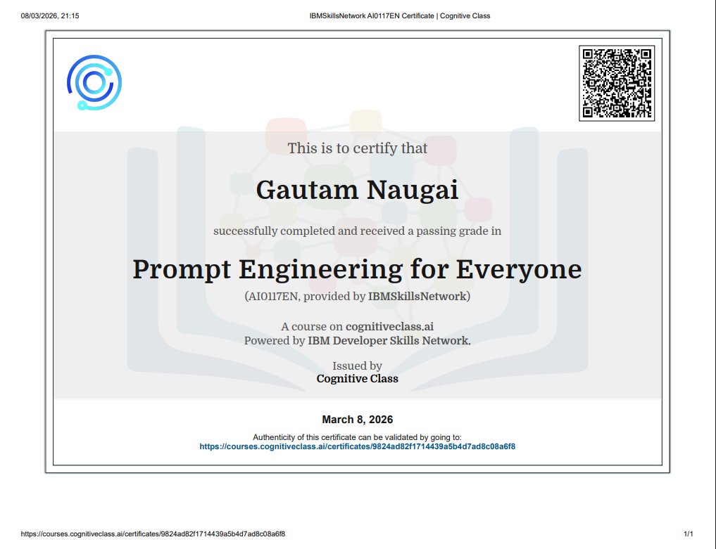 Gautam Naugai tweet media