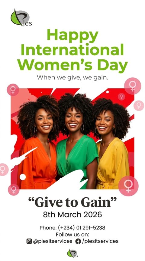 PlesITServices's tweet image. IWD 2026: When women are empowered, supported, and given equal opportunity, entire communities and economies grow stronger. 
Happy International Women's Day 2026. #iwd2026 #givetogain #LessonsLearned