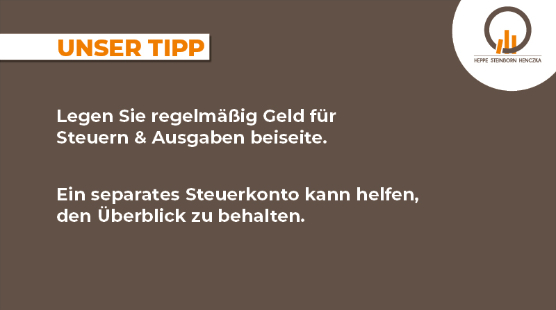 DanielSteinborn's tweet photo. Umsatz ≠ Gewinn – Warum Rücklagen überlebenswichtig sind.

🔍 Viele vergessen: Von Ihrem Umsatz gehen noch Steuern, Sozialabgaben &amp; weitere Ausgaben ab. 💼

Tipp: Legen Sie sich ein Steuerkonto an – am besten 30 % des Einkommens beiseitelegen. 💬 https://t.co/SnkUq8XAr9