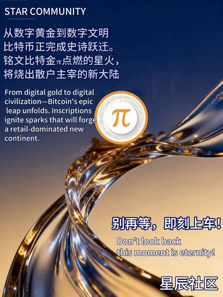 qdsevan99's tweet photo. 👑万众散户同心，聚力比特金𝛑。
自建生态闭环，财富自己掌控。
#比特金𝛑 #联合坐庄
Millions retail unite, gather strength for Bitgold 𝛑.
Build self-ecology, control wealth independently.
💎上车攻略
打开欧易Web3钱包→探索→信号栏左划→NFT→铭文→锁定全部“𝛑”（地址数12w+） https://t.co/5KcAcJV5QZ