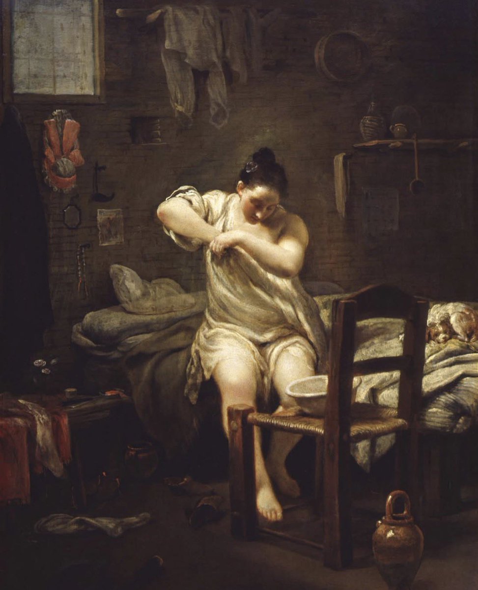 UffiziGalleries's tweet photo. Sono fastidiosissime! 
Si moltiplicano a dismisura...

Sono le #pulci, con cui combatte la protagonista di questo dipinto dell' artista bolognese Giuseppe Maria Crespi. 

Una stanza buia e umida con scarse condizioni igieniche è il contesto ideale per la riproduzione di parassiti https://t.co/k6YijCwBBZ