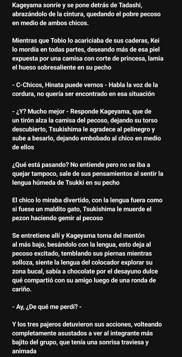 MangoVeranito's tweet photo. #tsukiyama #yamayama 

Solo estoy desempolvando unos escritos que tenía, sí puedo escribir de otros ships eh... https://t.co/1cB84sRQFL