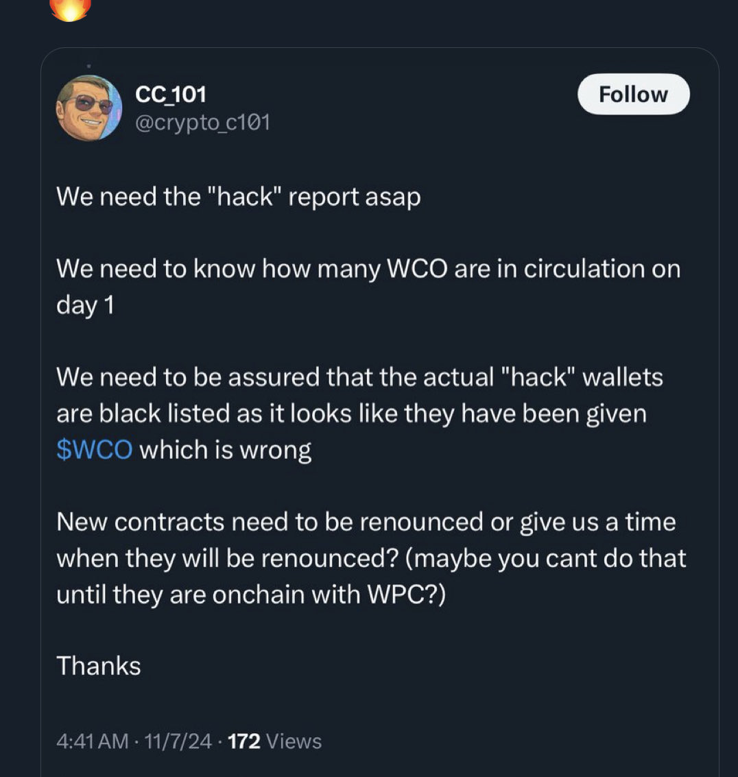 333Xrp's tweet photo. @WCOWChain Paid scammer 
Goes from wanting answers to 
@crypto_c101 after being paid by @Anish_tweeets CEO conman 
@WChainNetwork 
@WadzPay 
@winitylife 
#Wchain
Everyone on crypto X knows $WCO is a scam https://t.co/RPOGN7F2IM
