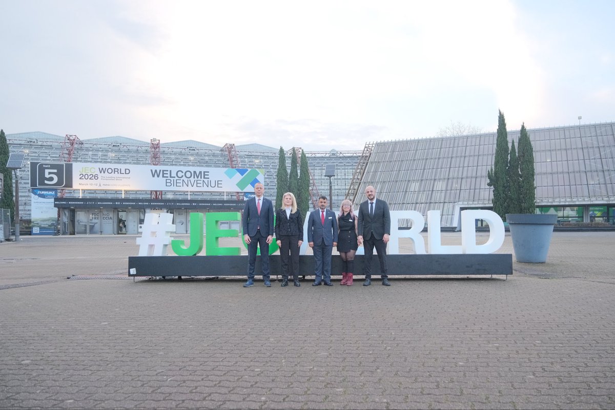 LtrKimya's tweet photo. We are here and ready to welcome you.
๐ Hall 6 โ Stand M61
#JECWorld2026 #JECWorld #Composites #CompositeIndustry #CompositeMaterials #AdvancedComposites #CompositeManufacturing #Thermoset #SMC #BMC #CarbonFiber #LightweightMaterials #LightweightEngineering #AutomotiveComposites #CompositeSolutions #InnovationInComposites #LightweightStructures #Paris #LiteraturKimya #Hall6M61