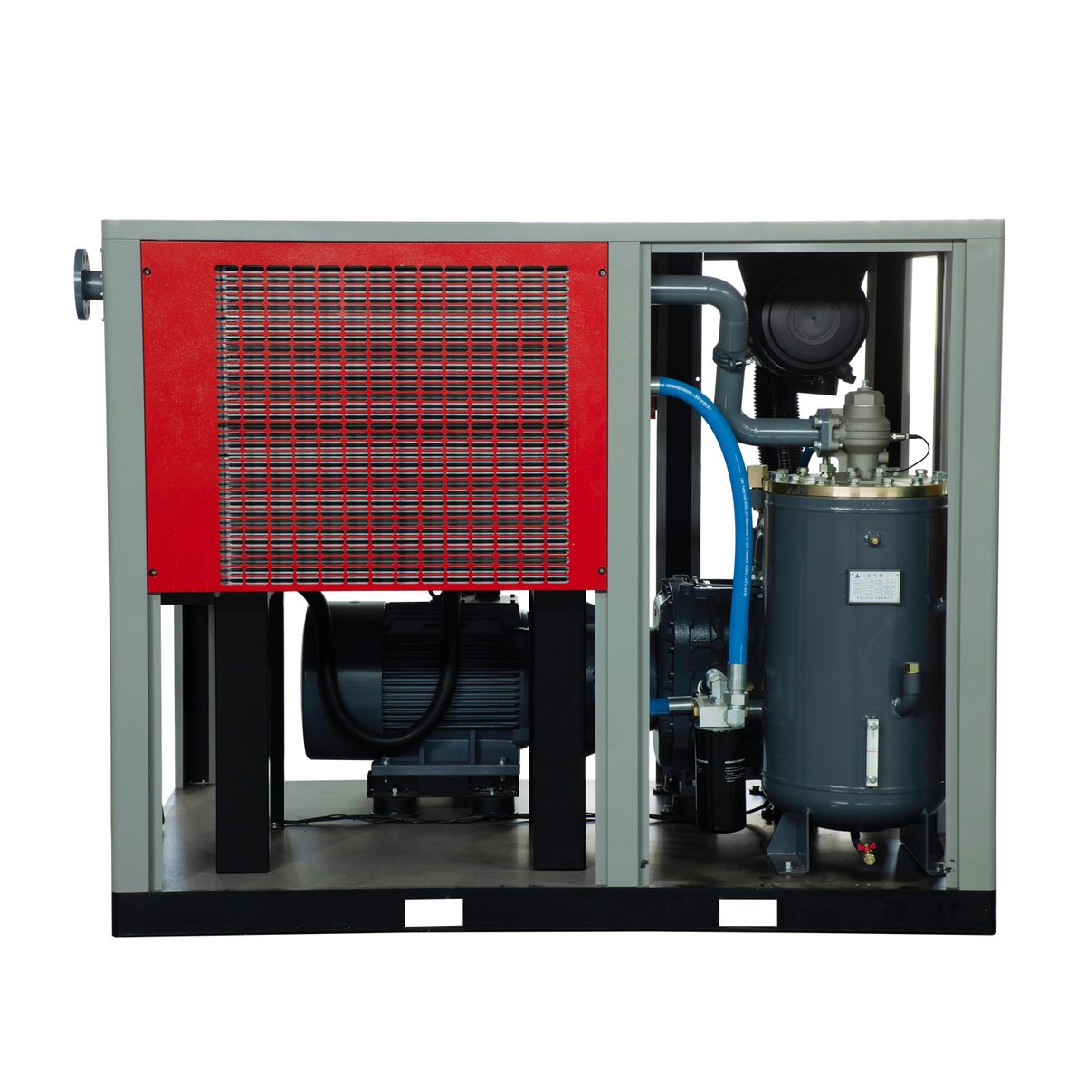 GesoVera's tweet image. BAE-90FC+ Two-Stage Compression Permanent Magnet Variable Frequency Air Compressor – High Efficiency, Stability, and Intelligence. A superior choice for those seeking ultimate energy efficiency. #AirCompressor #PermanentMagnetVariableFrequency #BAE90FC #GreenManufacturing