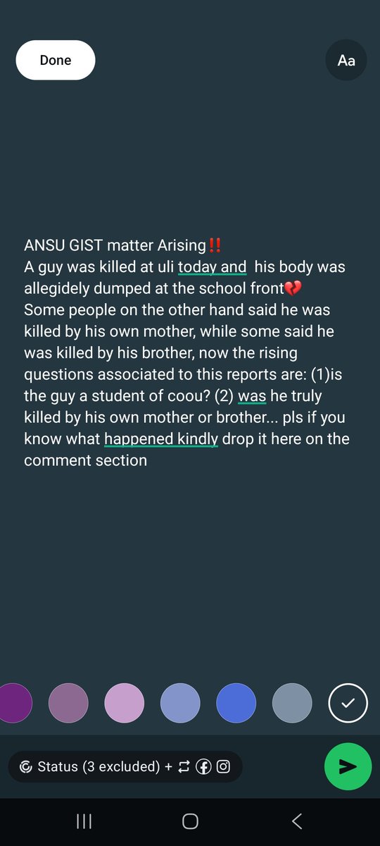 AnsuGist's tweet photo. Uli students what's really going on ? https://t.co/42fhSCmSUl