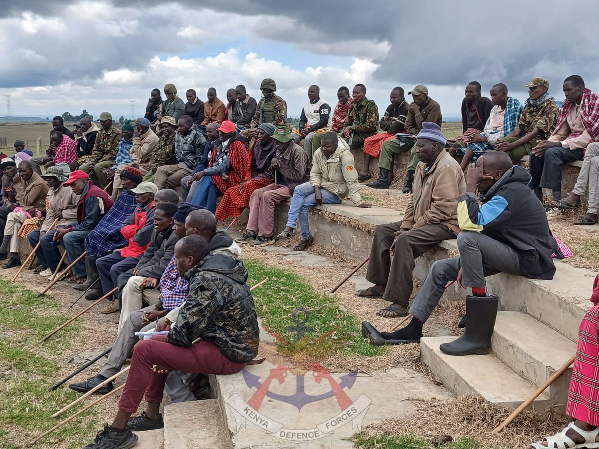 Kenya Defence Forces (KDF) personnel deployed in the Learoni area under Operation Maliza Uhalifu (OMU), as part of a multi-agency security team, recently conducted a Civil–Military Cooperation (CIMIC) and Key Leadership Engagement (KLE) activity at Loibor Ngare Centre.
See more: