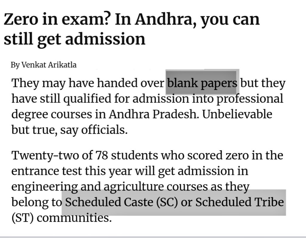 Another masterstroke.🤡

Leave the exam paper blank and still qualify.

Then why conduct exams at all?
Just distribute the seats directly.
Merit is optional. 

The system is the real joke.  🤡