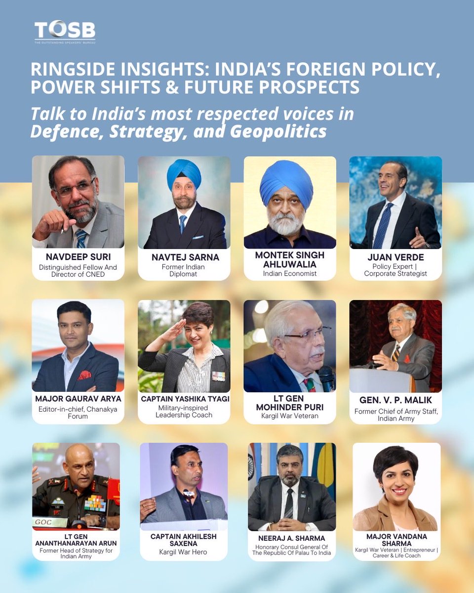 The Outstanding Speakers' Bureau tweet media
