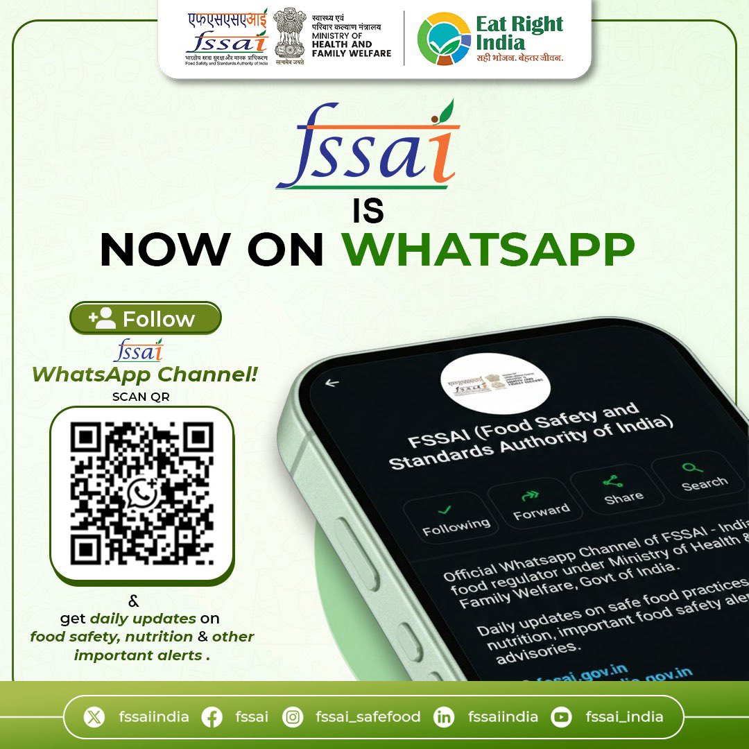 FSSAI tweet media
