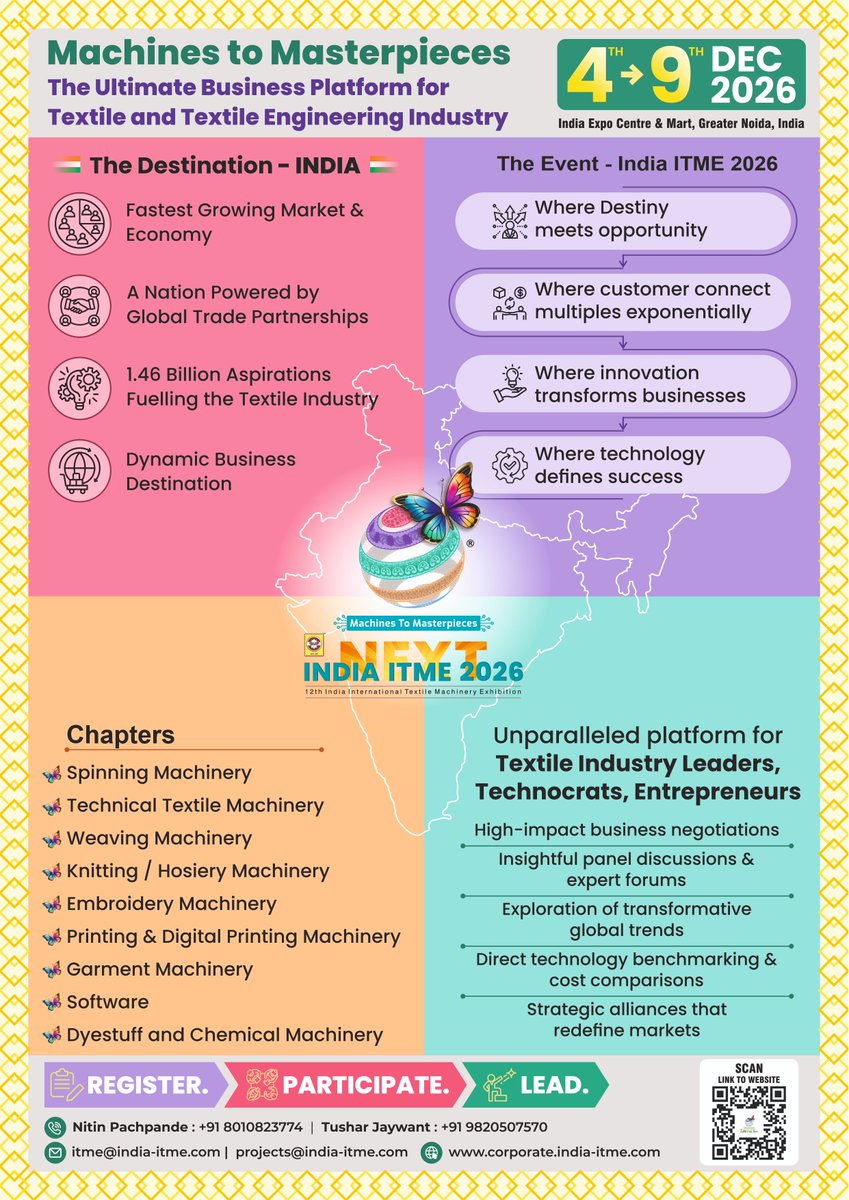 TMMA_I's tweet photo. #INDIA_ITME_2026

INDIA ITME SOCIETY https://t.co/byK6NxCu44
