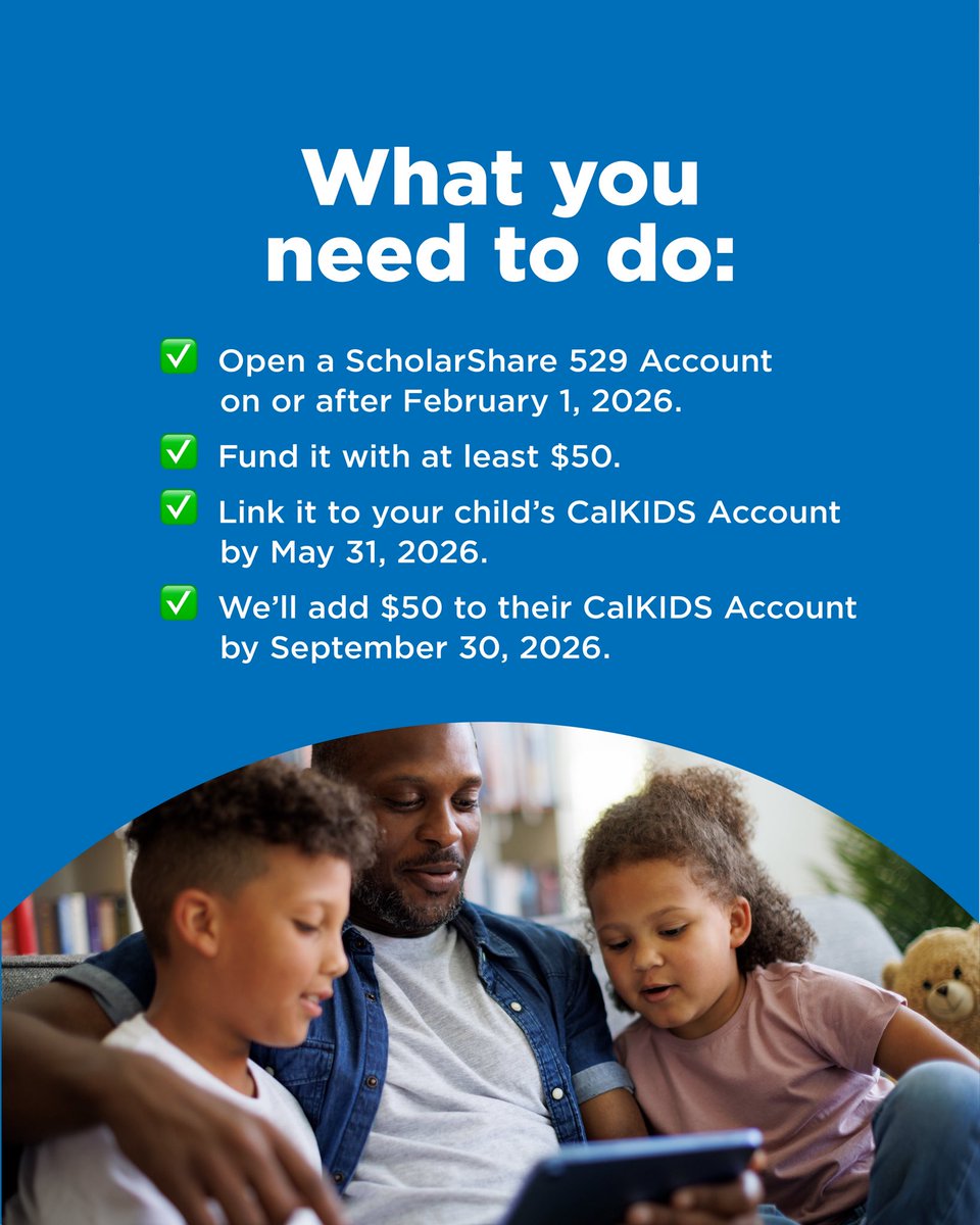 CalKIDS Program tweet media