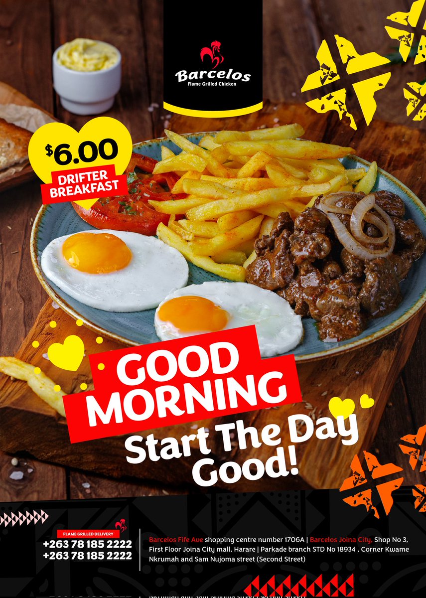 BarcelosZim's tweet photo. The weather is chilly. Looks like it's a Breakfast Day....all day
#Barcelos 
#Breakfast https://t.co/xrRJ7KAycw