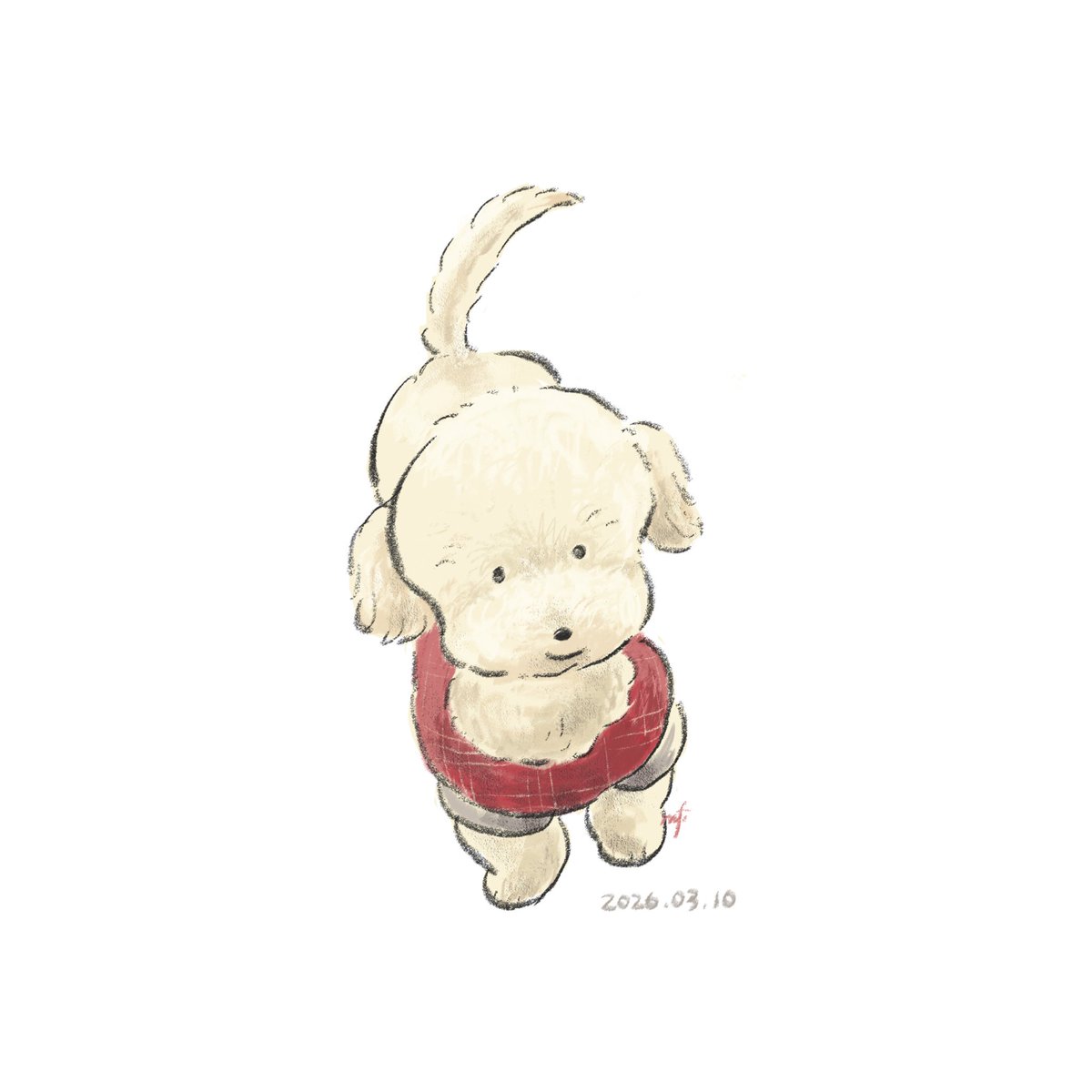 mamimu1memo4's tweet photo. 🐶🎶
 #illustration https://t.co/n0CK5VKFCc