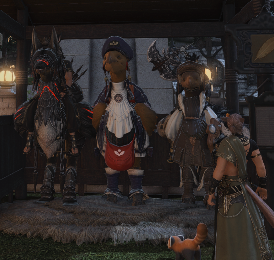 rping as chocobos