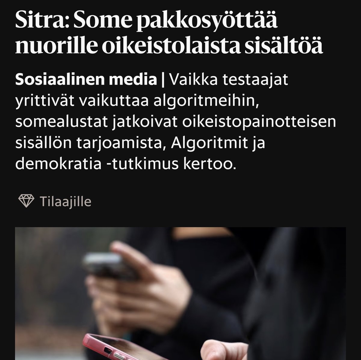 Tere Sammallahti 🇫🇮💙🇺🇦 tweet media