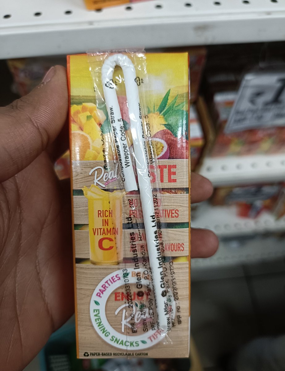 PranavanandP's tweet photo. Never forget the paper straw wrapped in plastic... 🙂 https://t.co/GWrMNGu1T8