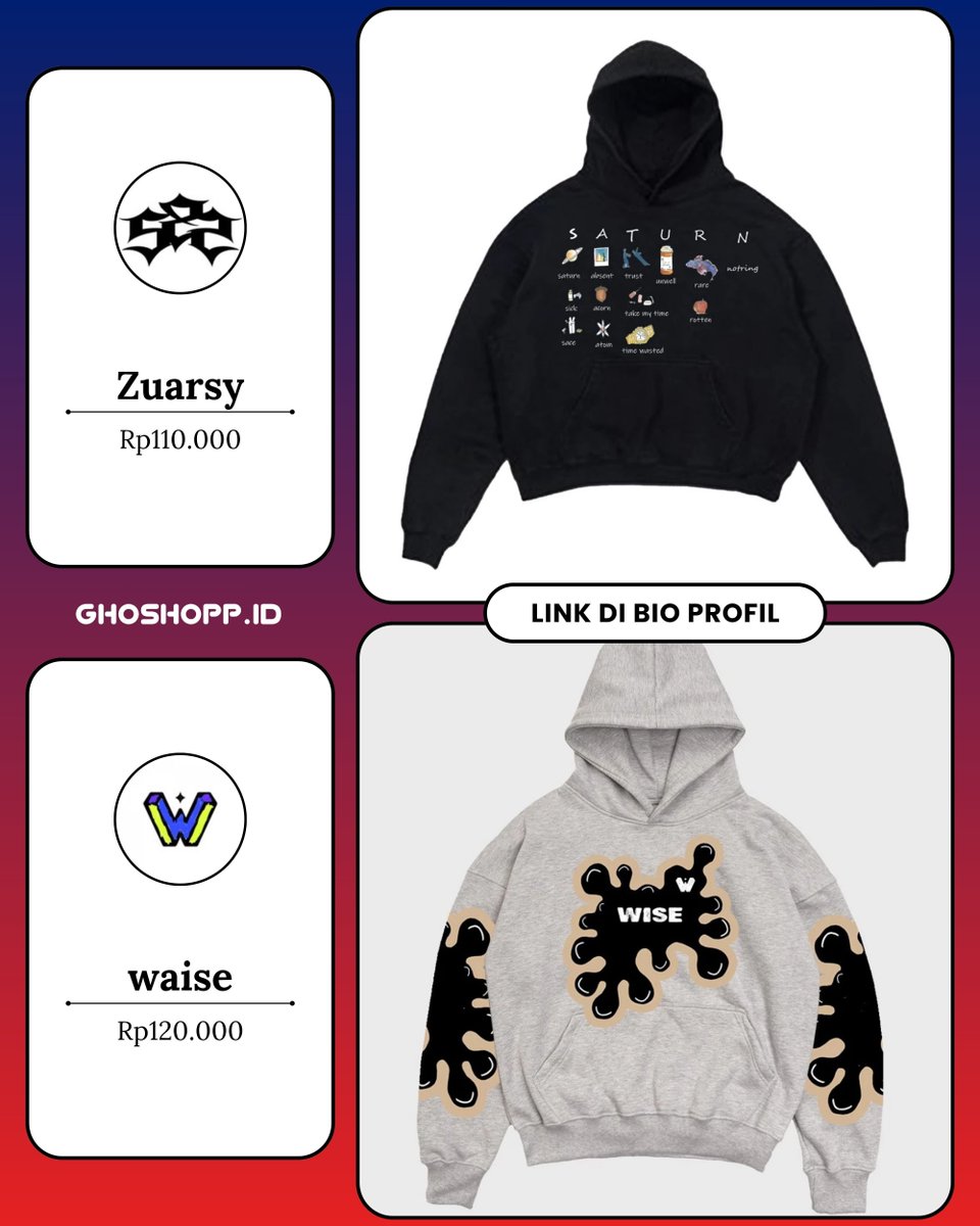 Ghoshopp_id's tweet photo. 12 Deretan Hoodie Boxie yang Wajib Kalian Punya! 🫵 

📌 Save postingan ini buat referensi outfit kamu! https://t.co/8omVMUOcmU