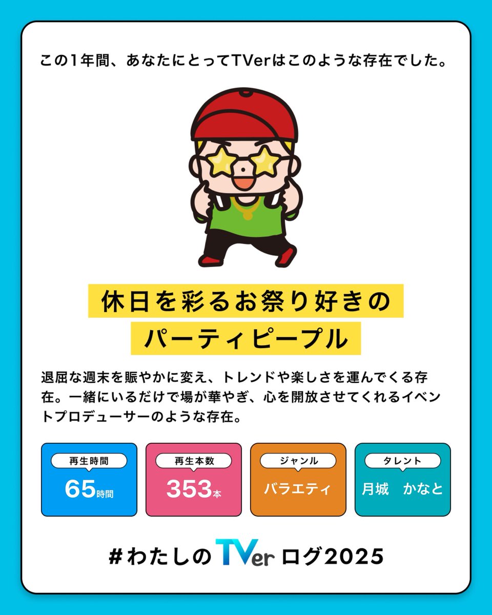 tomatonaso's tweet photo. #わたしのTVerログ2025 https://t.co/4BhY1ntzuy