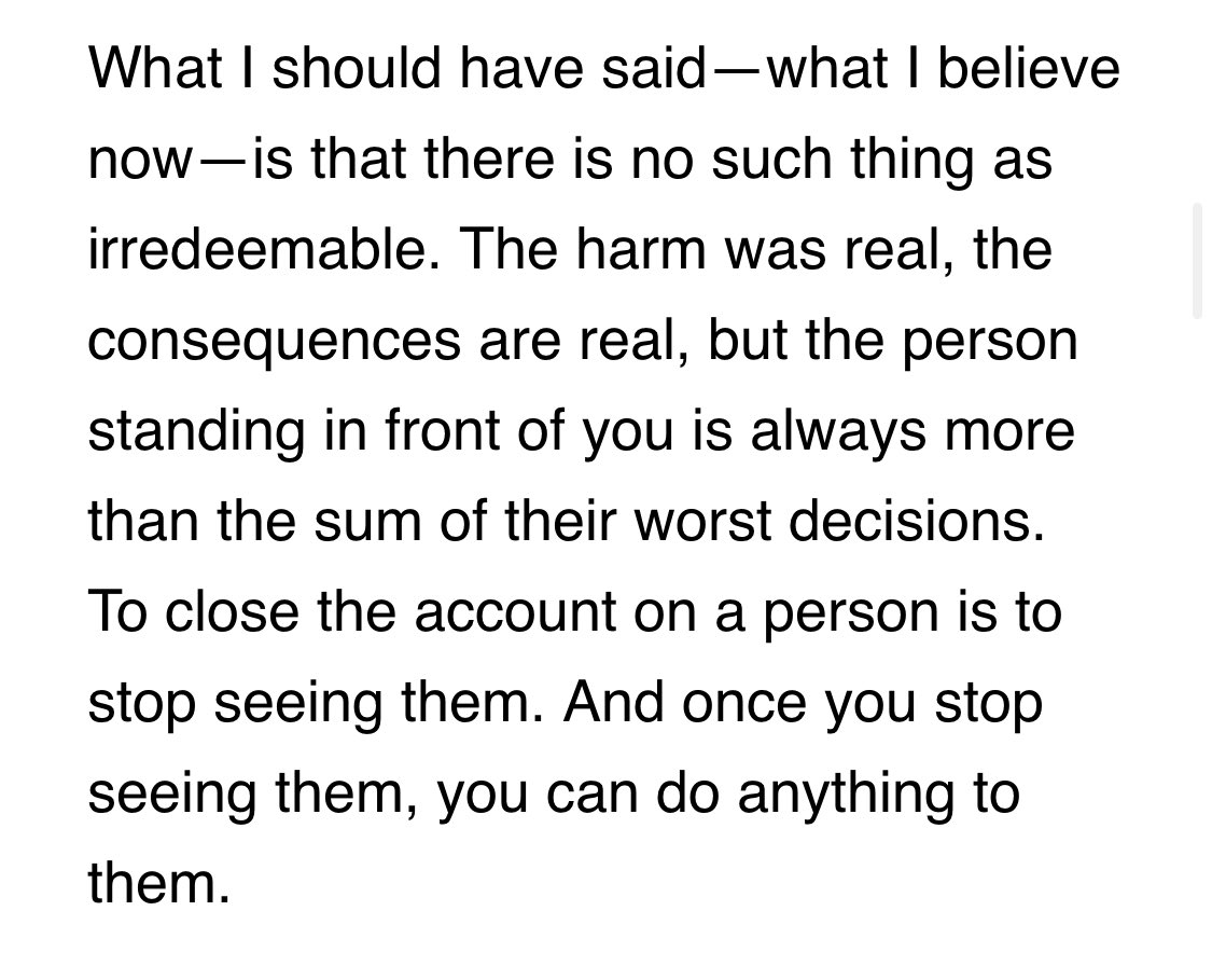 Will’s pen game is immaculate. The whole thing is worth reading. Whew 🥹
