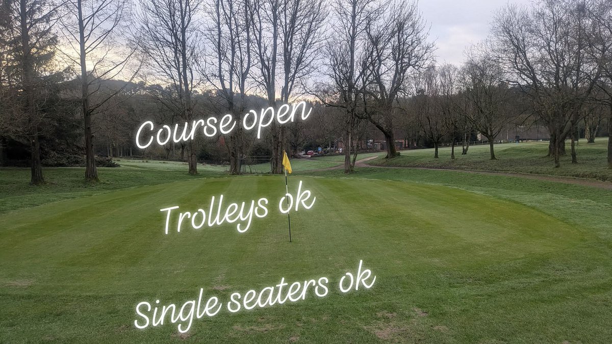 LickeyHillsGolf's tweet image. Course open 
18 greens 
Trolleys ok
Single seaters ok 
Fairways and greens getting a trim
#golf #golfer #westmidlands #worcestershire