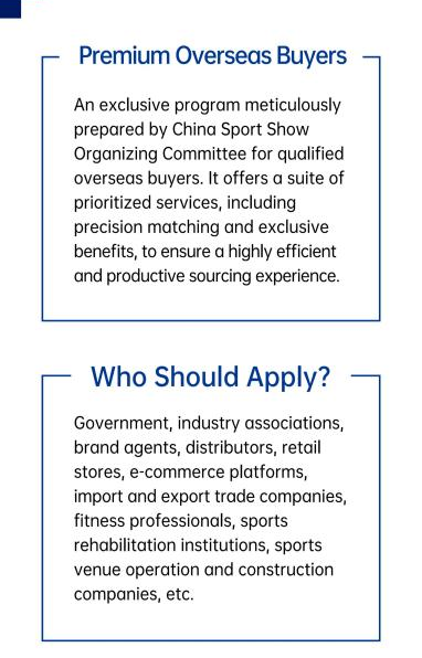 ChinaSportShow's tweet photo. [Show News] Exclusive Invitation: China Sport Show 2026 Premium Overseas Buyers Program (POB)
#ChinaSportShow #ChinaSportShow2026 #PremiumOverseasBuyers  #Upgraded #Invitation #HowToApply #Deadline #VIP
For more👇:
https://t.co/7oGatbbNJd https://t.co/yTcbq1QB0q