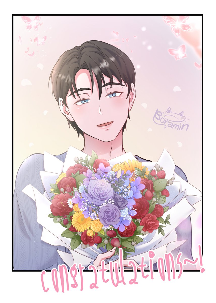 boramin18's tweet photo. มีโอกาสได้ไปช่วยงานแสงเงาช่วงท้าย ๆ ซีรี่ส์ของเว็บตูนเรื่อง #ไม่อยากจะห่างรัก  เป็นประสบการณ์ที่���วดหลังมาก แก่แล้วจริง ๆ😂 แต่ได้ทักษะหลายอย่างเลย 💜 
ตอน��ี้เรื่องใกล้จบแล้ว ก็เลยวาดFAน้องชินเวอร์ชั่นโต // สาเหตุที่ไม่วาดสาว ๆ ในเรื่อง คือผมวาดเป็นแต่ผู้ชาย...🥹 https://t.co/Hp0PVozsZN