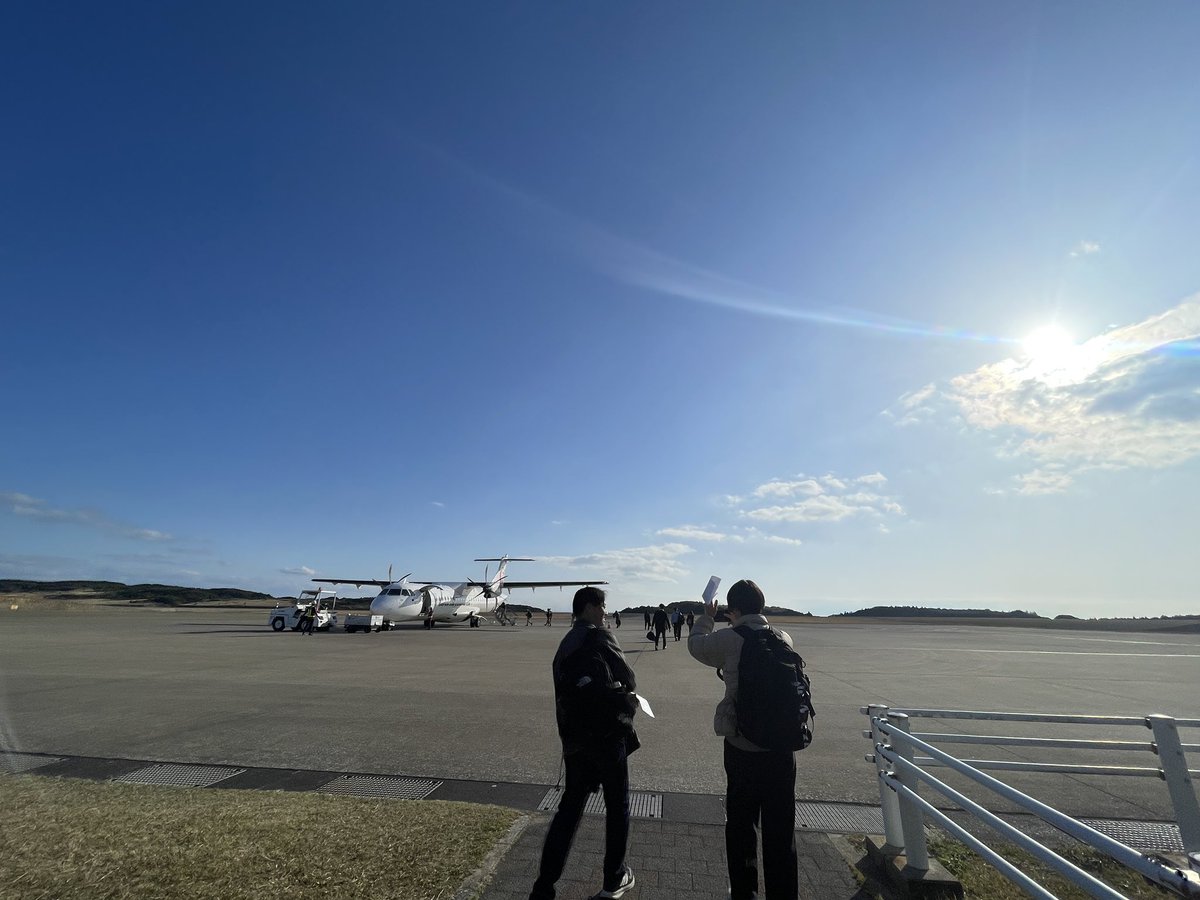 まもなく種子島を発ちます✈️
長いようであっという間の5日間でした！
来年も参加しますのでまたよろしくお願いします！！
 #種子島ロケットコンテスト
 #種コン2026