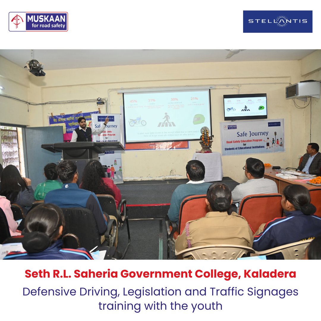 MUSKAAN: foundation for road safety tweet media