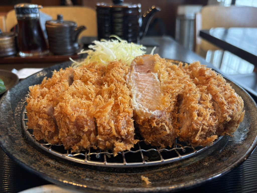 tk_whiskeykitan's tweet photo. ここ数日間鼻水出て喉もちょっとイガイガするから「もしかしたら花粉症発症？」と思って焦ったけどヘビメタ聞いてトンカツ食ったら治った。

スレイヤーとトンカツは神。 https://t.co/YhiWSx1W0c
