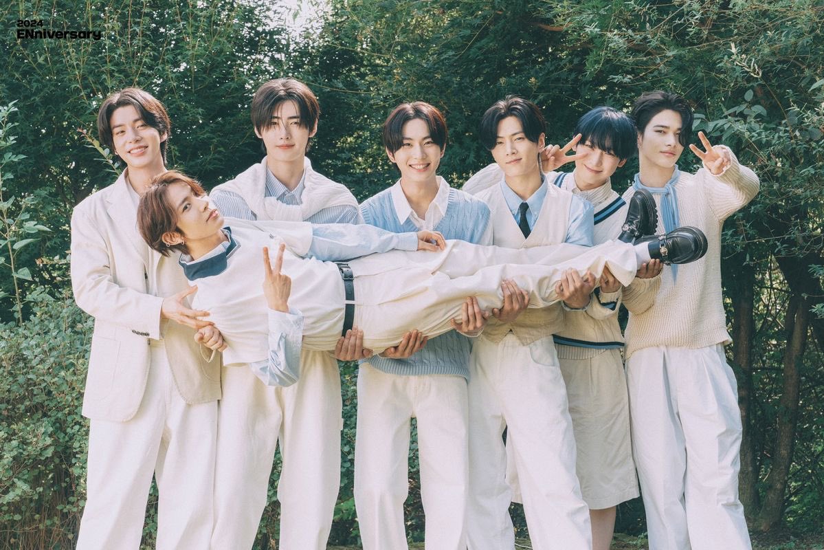 my heart hurts. enhypen is 7, always &amp; forever.