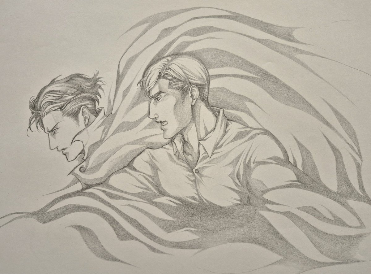 #eruri pencil drawing