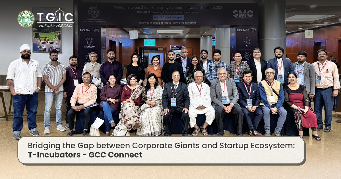 Telangana Innovation Cell, Govt. of Telangana tweet media