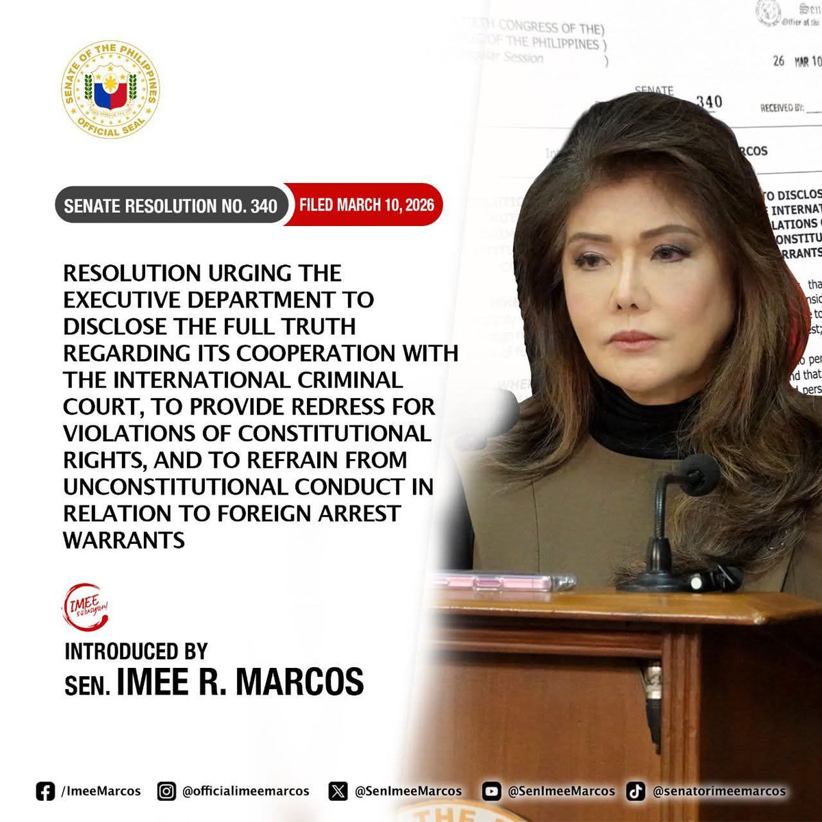 Imee R. Marcos tweet media