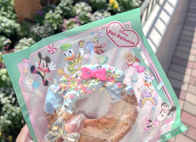 これパケのミキフレ破壊的な可愛さすぎる՞˶ෆ . ෆ˶ ՞ レモン味ドーナツ爽やか美味しかったよ
