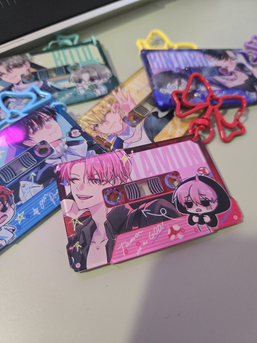 Tamon's B-side cassette charms!!