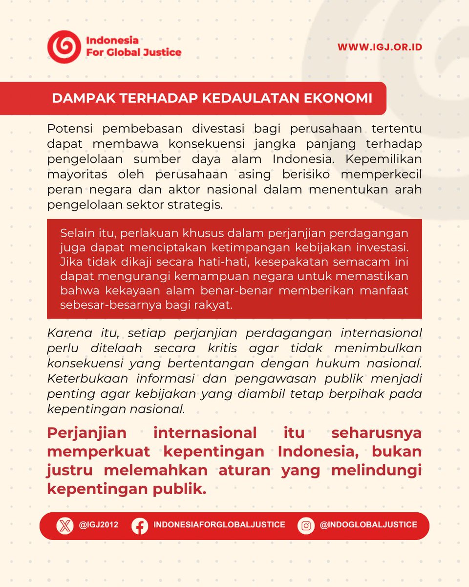 Indonesia Global Justice tweet media