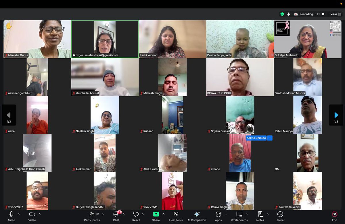 SachinSarcoma's tweet photo. Organised 291 th #sarcoma #supportgroup meeting on last Sunday where session on #emotionalhealing and #mentalhealth issues were discussed by Ms Sukalpa Mehandru on the topic, “Dealing with #socialstigma and #bodyimage issues during the treatment of #cancer.” #sarcoma https://t.co/HsUKzKNIKf