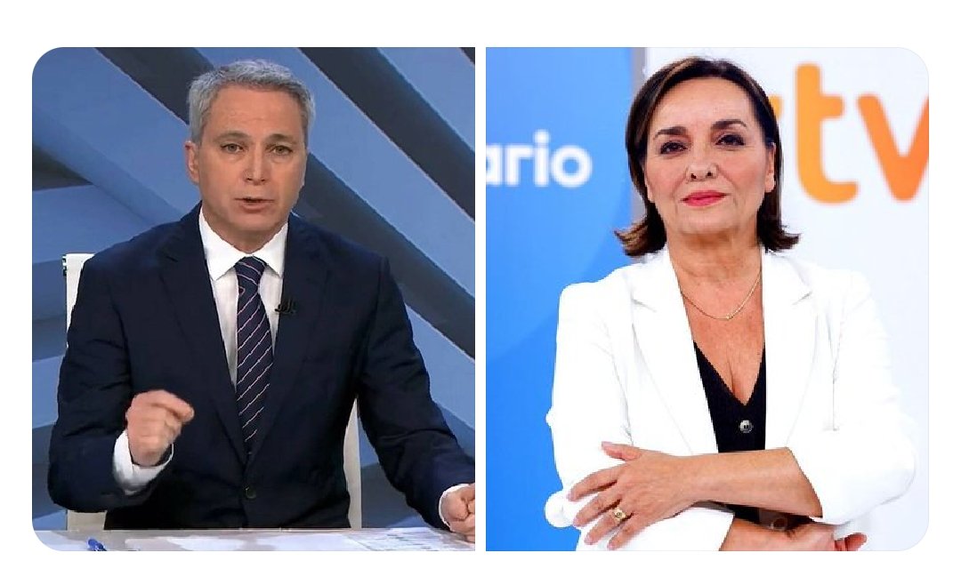 piedicasero's tweet photo. CON QUIÉN TE QUEDAS? 🤔

🔄 Vicente Vallés (Antena 3)
❤️ Pepa Bueno (La 1) https://t.co/Nt82MtRYBo