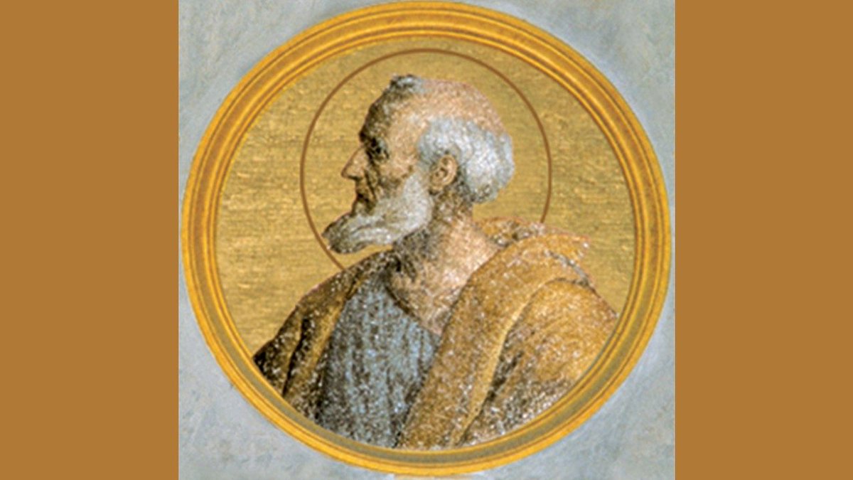 mariobianchi18's tweet photo. Il #10marzo 843 moriva papa #Simplicio. Combattè l'eresia monofisita: sosteneva che in Cristo ci fosse unicamente la natura divina. Incoraggiò l’unità della Chiesa e rinsaldò la fede. Restaurò chiese romane e salvò dalla distruzione i mosaici pagani della Chiesa di S. Andrea. https://t.co/5ViQ6Dpi5X