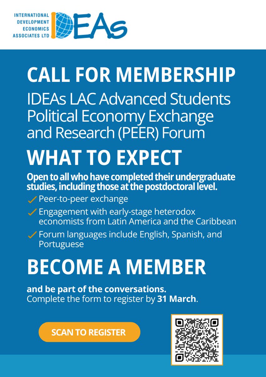 International Development Economics Associates tweet media