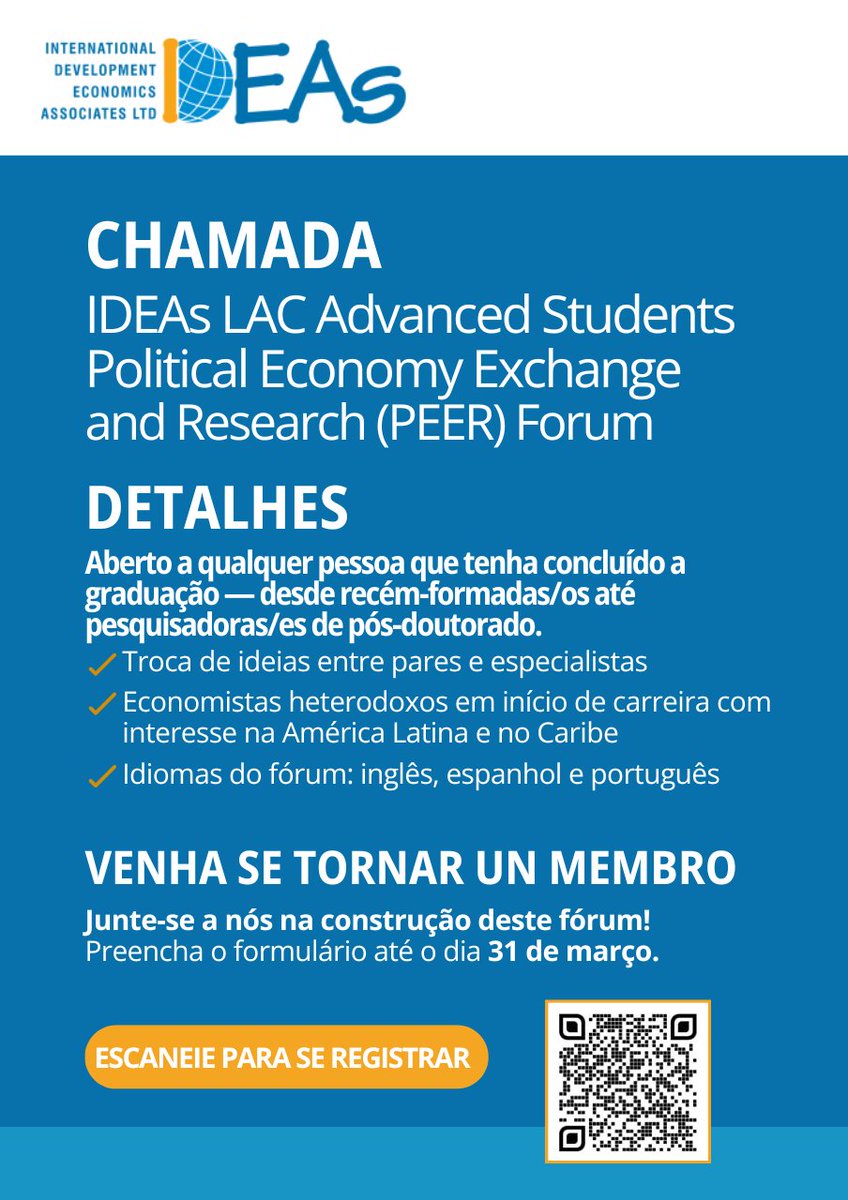 International Development Economics Associates tweet media