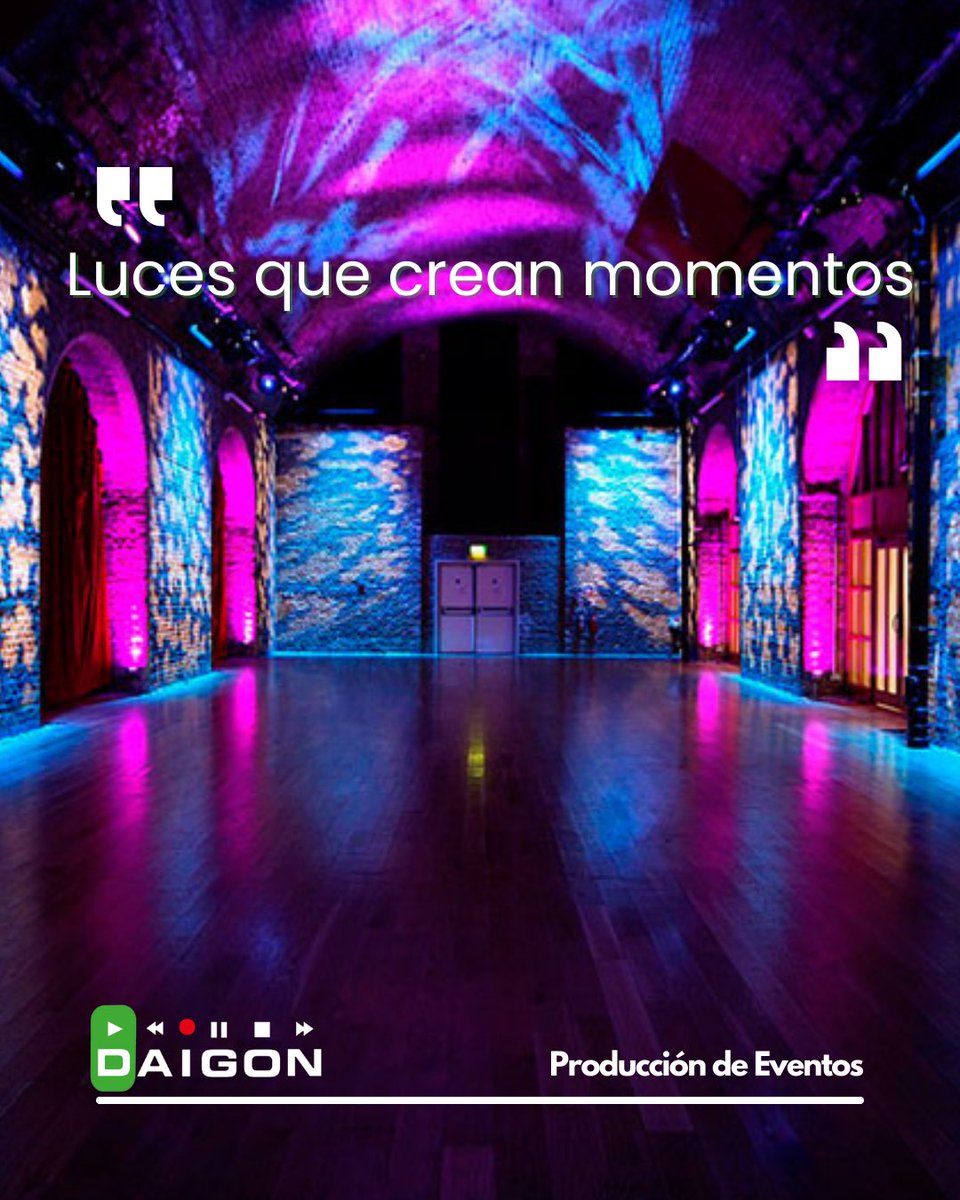 daigonAV's tweet photo. 💡 Luces que crean momentos.
Diseñamos la iluminación para que cada evento brille. ✨
🌐 https://t.co/6KQtA77vPz
📞 609 076 660
#DaigonMultimedia #ProducciónDeEventos #IluminaciónDeEventos https://t.co/2lhqJiBQos